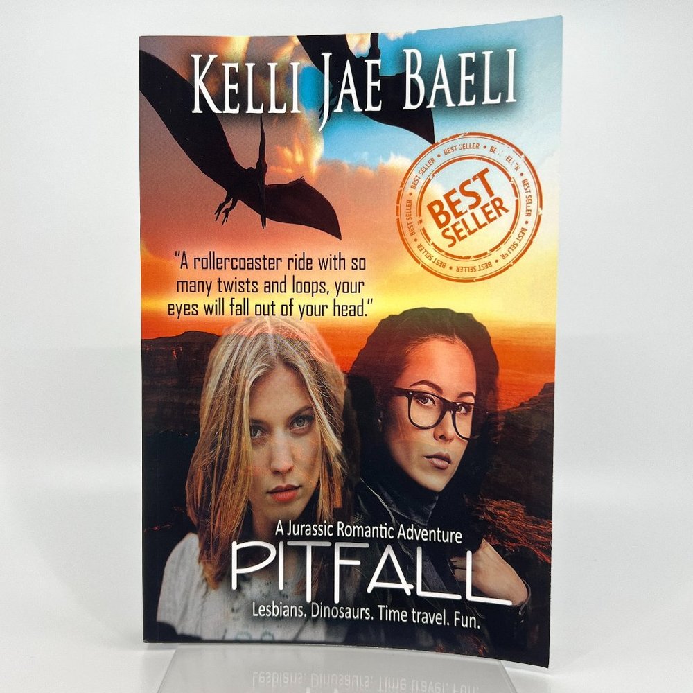 A Jurassic Romantic Adventure by Kelli Jae Baeli - Original Cover